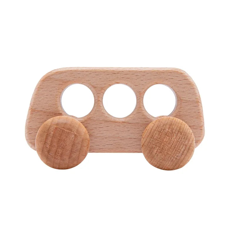 Wooden toy cars β sustainable beechwood vehicles β available in various designs