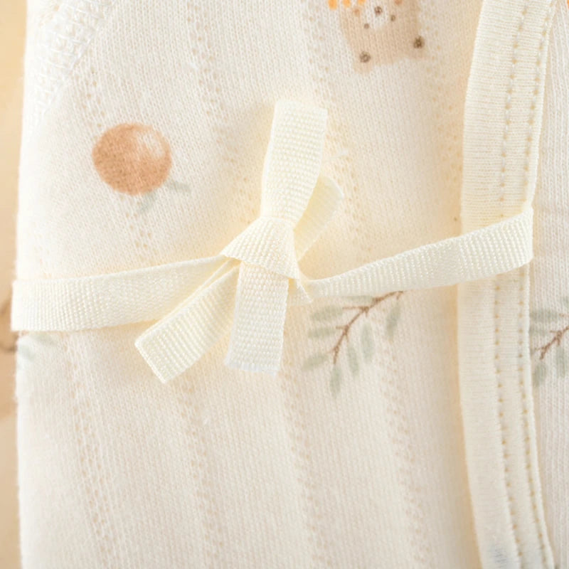 Baby romper with long sleeves – 3-layer cotton – spring/autumn – unisex romper/playsuit for newborns