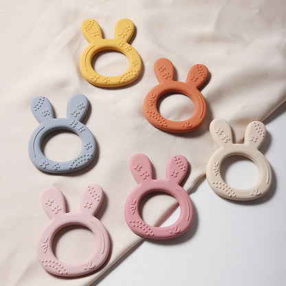 Silicone Teether Rabbit – Educational Toys for Babies