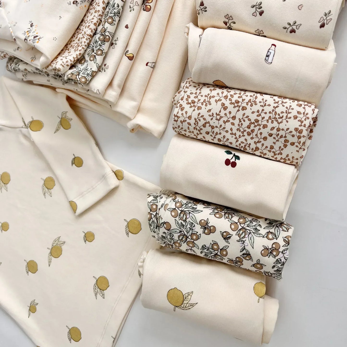 Baby pajama set – long sleeves &amp; pants – soft cotton – unisex loungewear