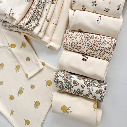 Baby pajama set – long sleeves &amp; pants – soft cotton – unisex loungewear