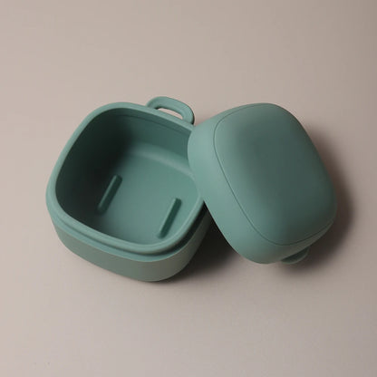 Silicone Baby Pacifier Holder – Food Storage Box &amp; Nipple Cover for Hygienic Storage