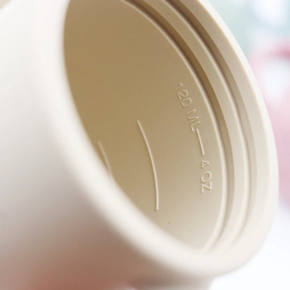Baby Silicone Sippy Cup 120ml – BPA-free Drinking Cup &amp; Snack Container