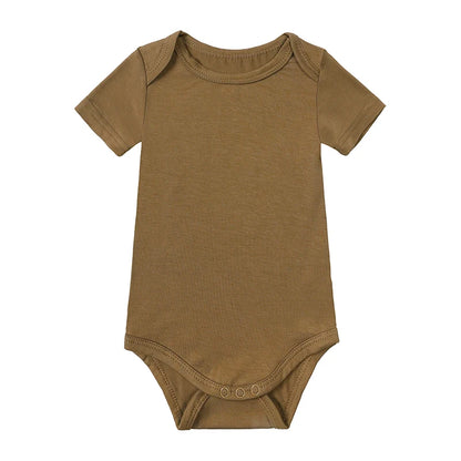 Summer romper baby – bamboo fiber – casual jumpsuit 0–24 months – unisex &amp; airy 
