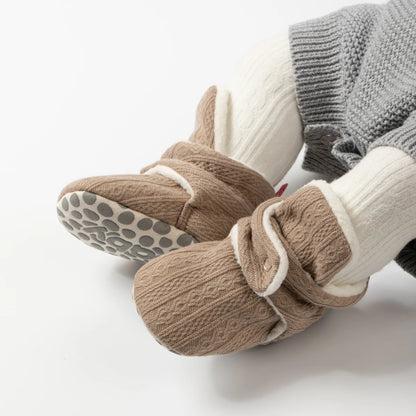Baby shoes &amp; socks – winter warm – non-slip – first step shoes for boys &amp; girls