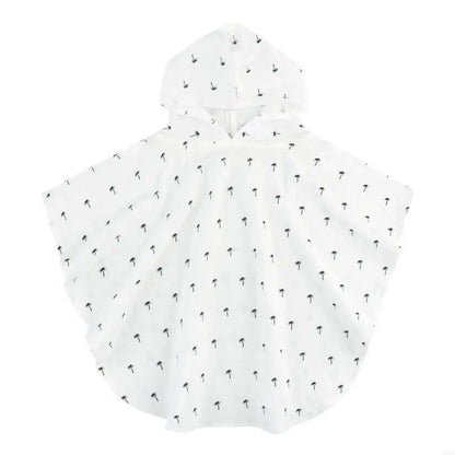 Baby bathrobe with hood - skin-friendly bath towel - toddler bathrobe for after the bath