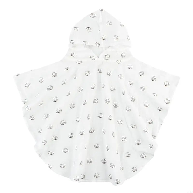 Baby bathrobe with hood - skin-friendly bath towel - toddler bathrobe for after the bath