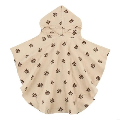 Baby bathrobe with hood - skin-friendly bath towel - toddler bathrobe for after the bath