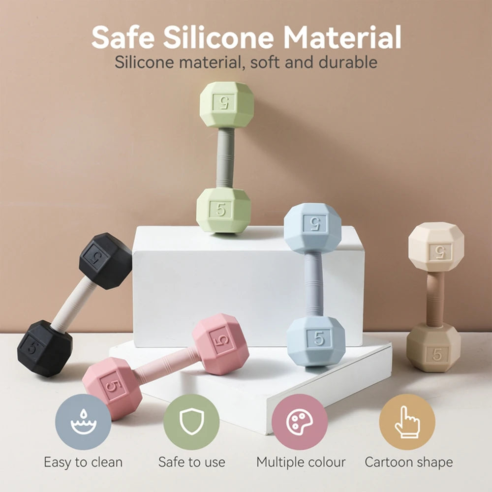 Silicone rattle &amp; teether – BPA-free