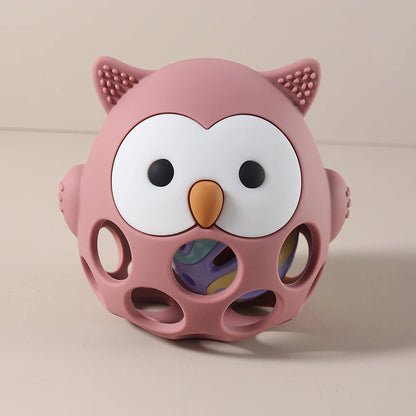 Baby Owl Teether – Silicone Teether Toy for Babies