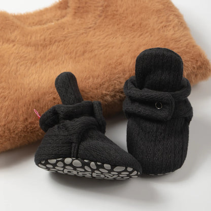 Baby shoes &amp; socks – winter warm – non-slip – first step shoes for boys &amp; girls
