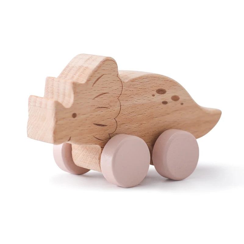 Wooden toy cars – sustainable beechwood vehicles – available in various designs
