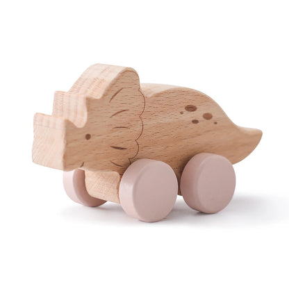 Wooden toy cars – sustainable beechwood vehicles – available in various designs