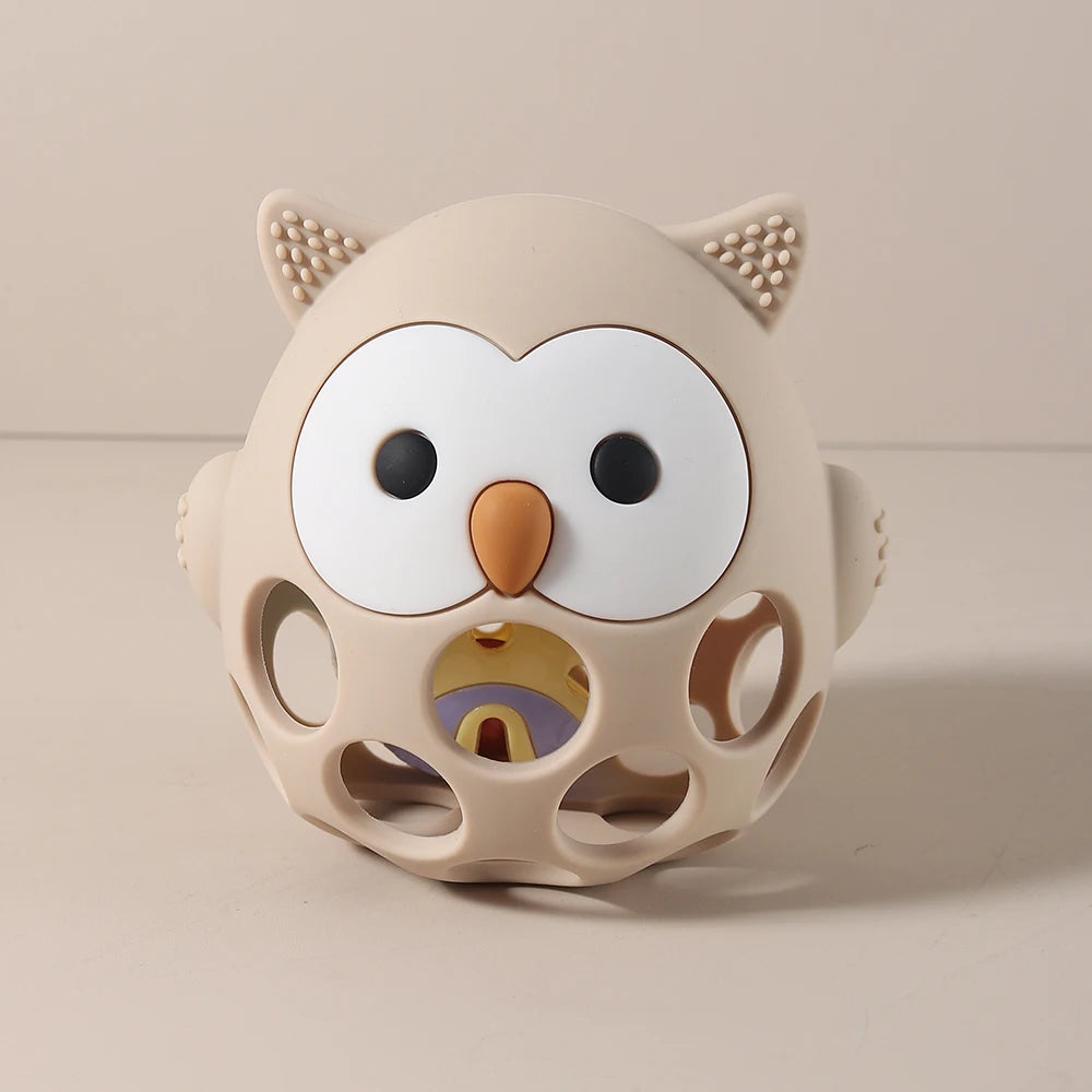 Baby Owl Teether – Silicone Teether Toy for Babies