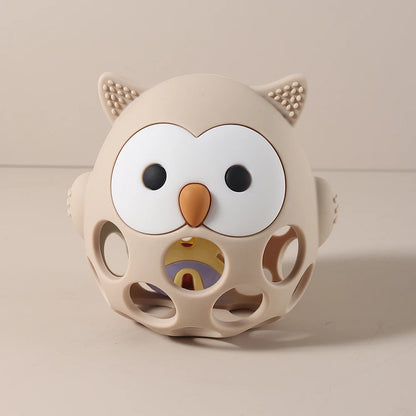 Baby Owl Teether – Silicone Teether Toy for Babies