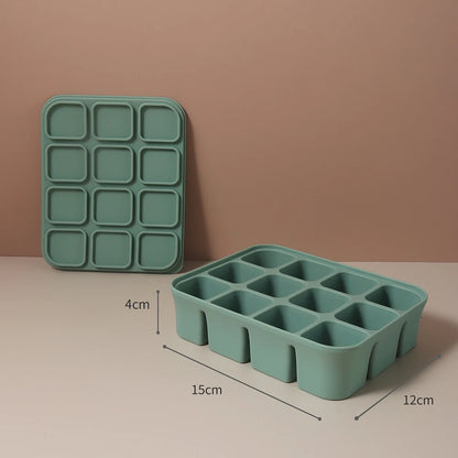 Silicone Baby Food Bowl with Lid – Multiple Compartments for Hygienic Storage