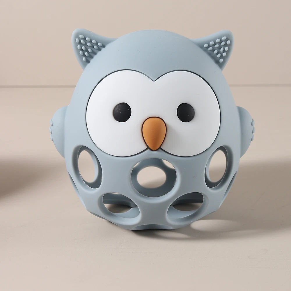 Baby Owl Teether – Silicone Teether Toy for Babies