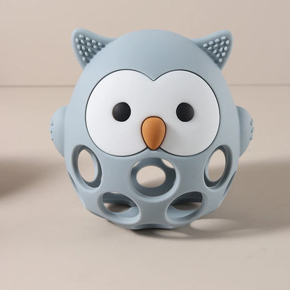 Baby Owl Teether – Silicone Teether Toy for Babies