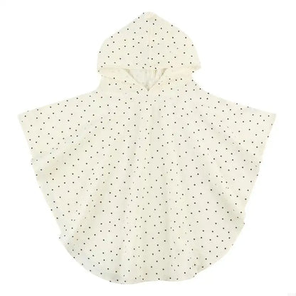 Baby bathrobe with hood - skin-friendly bath towel - toddler bathrobe for after the bath