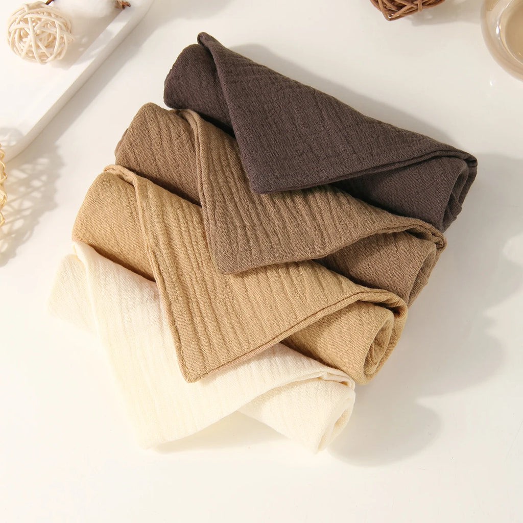 Muslin baby wipes – 23x23 cm – Muslin cotton – washcloths for face &amp; hands