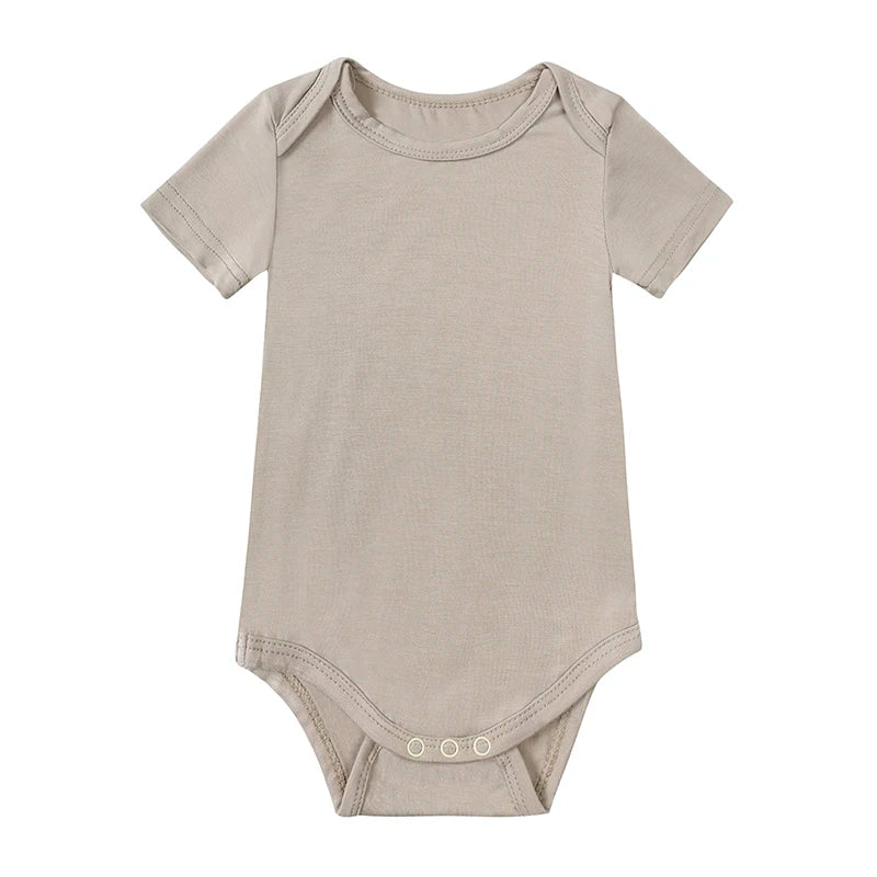 Summer romper baby – bamboo fiber – casual jumpsuit 0–24 months – unisex &amp; airy 