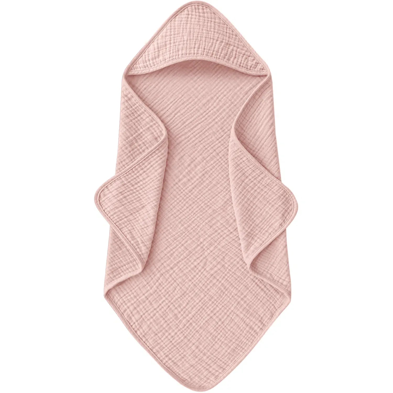 Baby hooded bath towel – soft &amp; absorbent – ​​76x76 cm