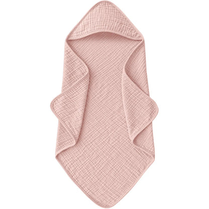 Baby hooded bath towel – soft &amp; absorbent – ​​76x76 cm