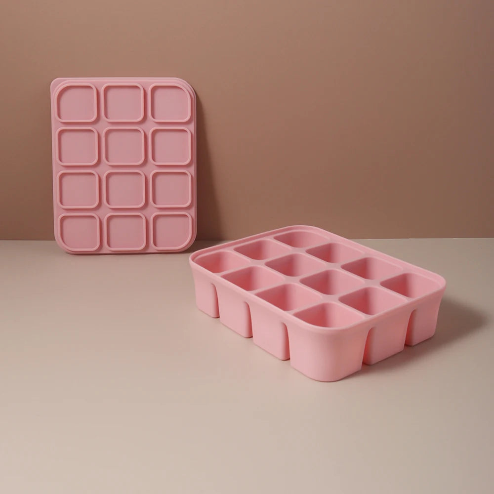 Silicone Baby Food Bowl with Lid – Multiple Compartments for Hygienic Storage