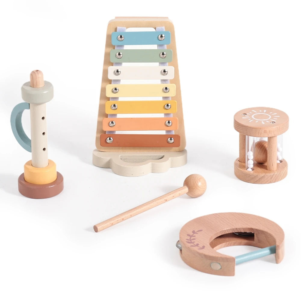 Wooden baby musical toys – educational toys