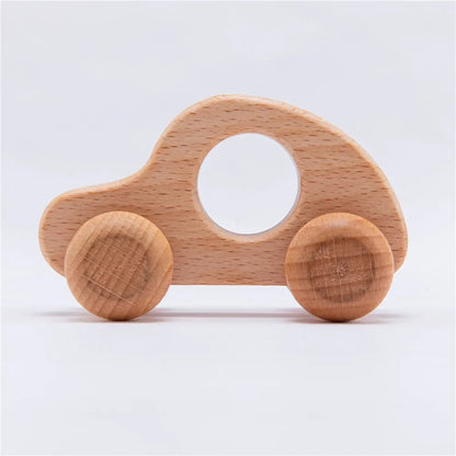 Wooden toy cars – sustainable beechwood vehicles – available in various designs