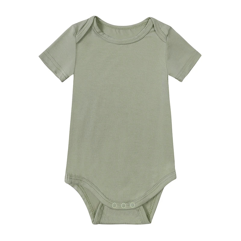 Summer romper baby – bamboo fiber – casual jumpsuit 0–24 months – unisex &amp; airy 