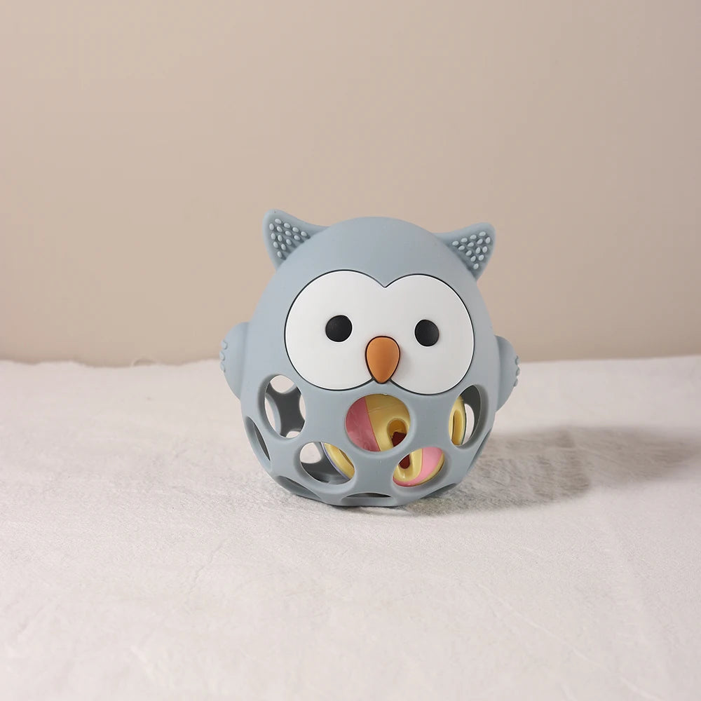 Baby Owl Teether – Silicone Teether Toy for Babies