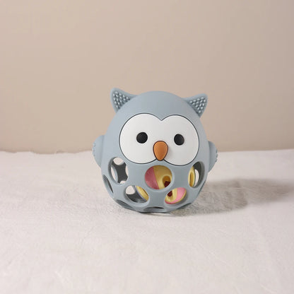 Baby Owl Teether – Silicone Teether Toy for Babies