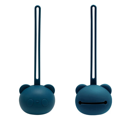 Panda Bear Pacifier Holder – Silicone Pacifier Case for Babies