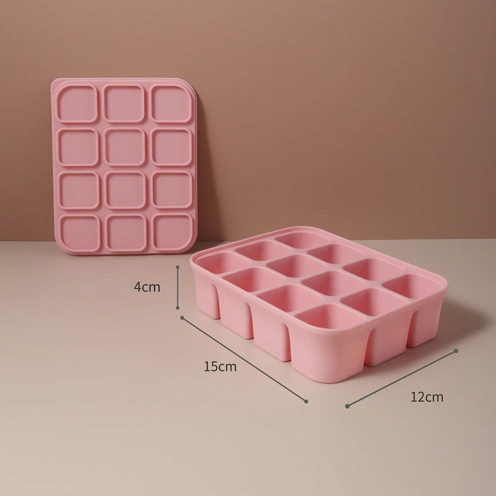 Silicone Baby Food Bowl with Lid – Multiple Compartments for Hygienic Storage