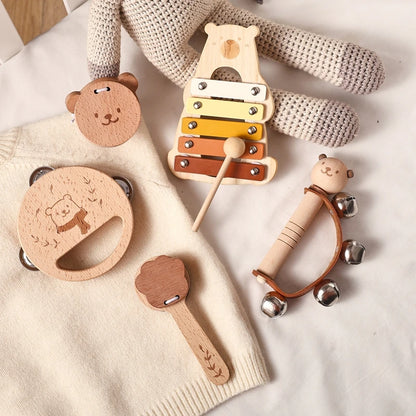 Wooden Musical Instruments for Babies – Educational Toys for Musical Development