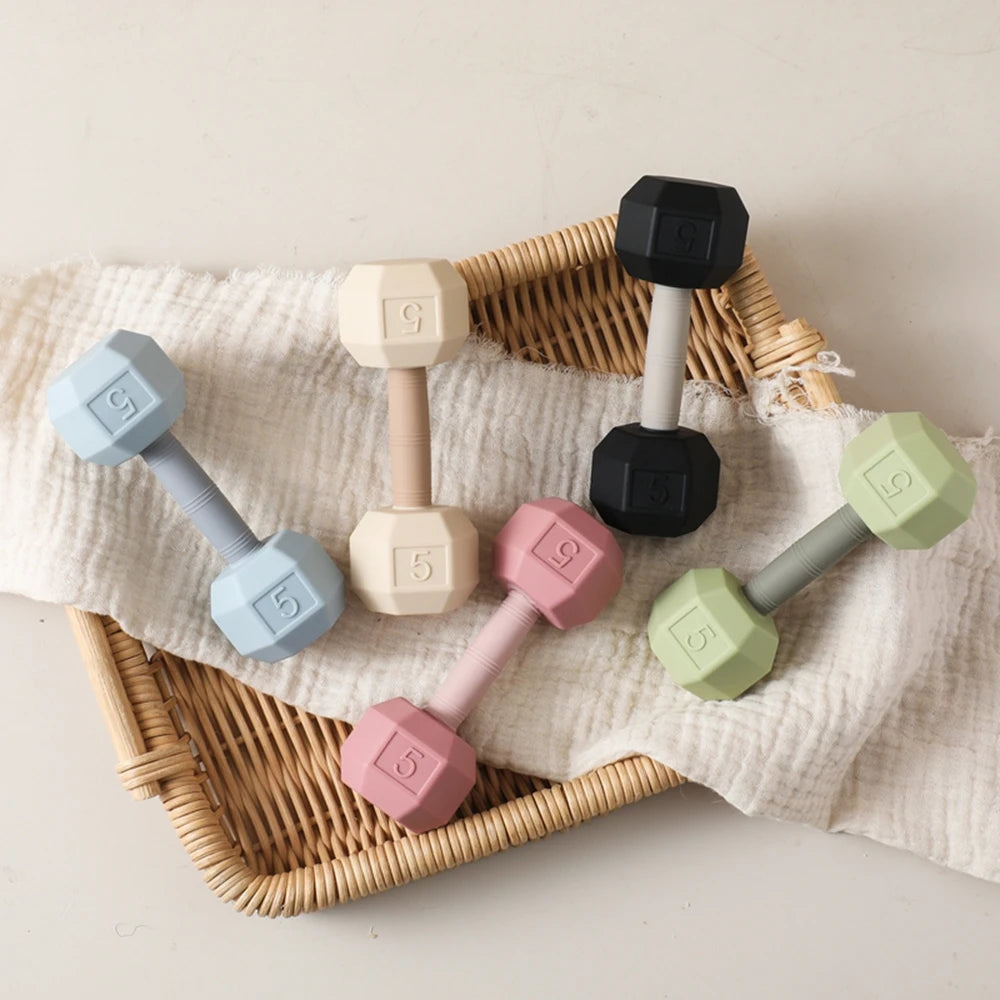 Silicone rattle &amp; teether – BPA-free