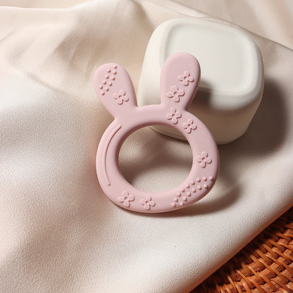 Silicone Teether Rabbit – Educational Toys for Babies