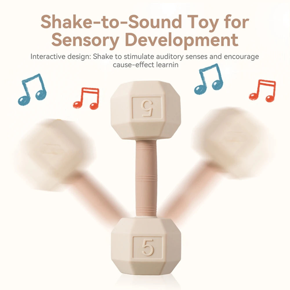 Silicone rattle &amp; teether – BPA-free