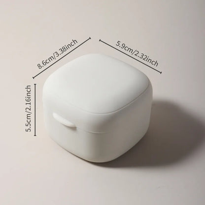 Silicone Baby Pacifier Holder – Food Storage Box &amp; Nipple Cover for Hygienic Storage